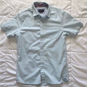 Men's Light Blue Short Sleeve Shirt